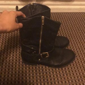 Aeropostale Vegan “Leather” Moto Boots